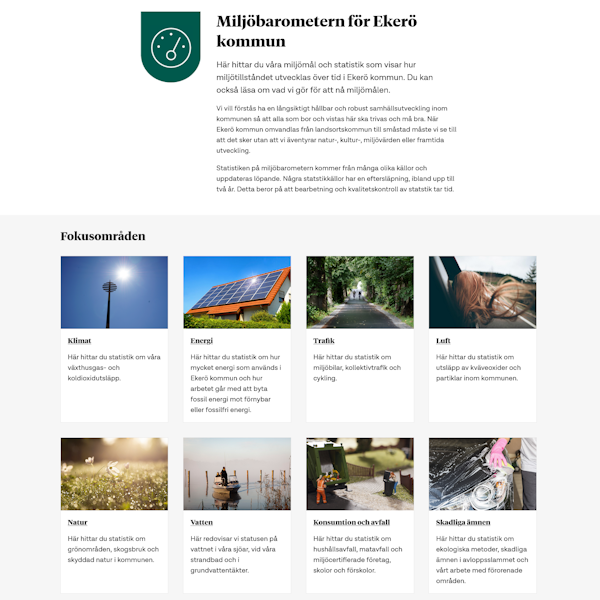 Ekerös Miljöbarometer